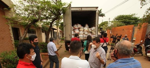 Campesinos rechazan víveres porque dicen que es producto de la extorsión