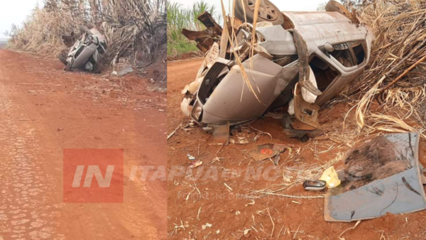 FAMILIA SUFRE ACCIDENTE EN MAYOR OTAÑO.