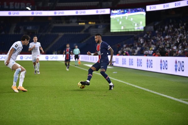 PSG perdió el clásico ante Marsella y Neymar fue expulsado