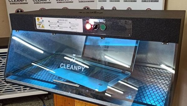 Hecho en Paraguay: Cleanpy fabrica productos con tecnología UVC (el box desinfectante es lo más pedido)