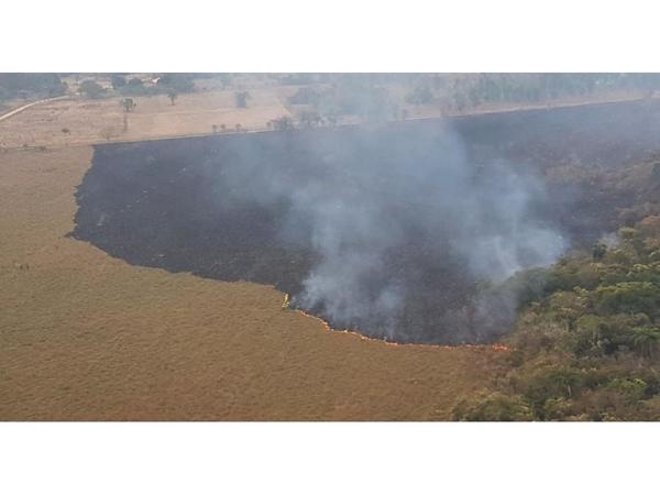 Polución por grandes focos de incendio