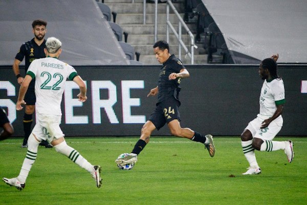 Con Cristian Paredes, Portland Timbers fue goleado por Los Angeles FC