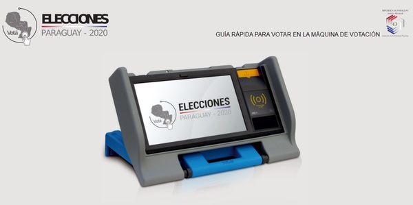 Habilitaron simulador para aprender a votar en la urna electrónica » San Lorenzo PY
