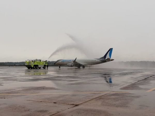 Arribó al país el primer "vuelo burbuja"