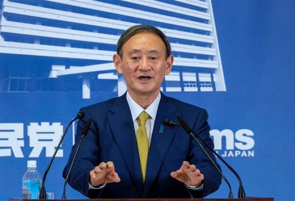 Yoshihide Suga gana elección de partido gobernante de Japón para reemplazar a Abe
