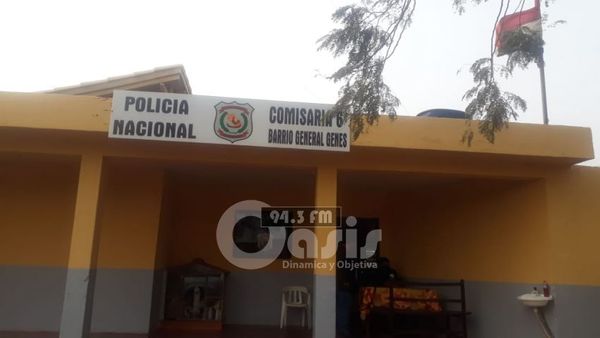 Delincuentes se fugan de la comisaría 6ta de Pedro Juan