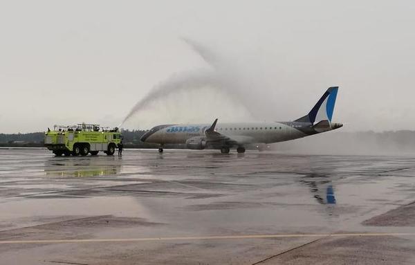 Llegó a nuestro país el primer vuelo burbuja