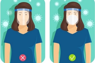 Protector facial sin mascarilla genera falsa seguridad | Lambaré Informativo