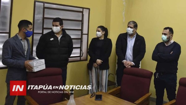 HRE RECEPCIONÓ DONATIVO DE U$S 31.000 EN EQUIPOS