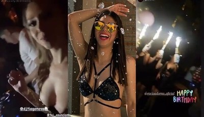 Rocio Adorno celebró su cumpleaños en plena pandemia - Teleshow
