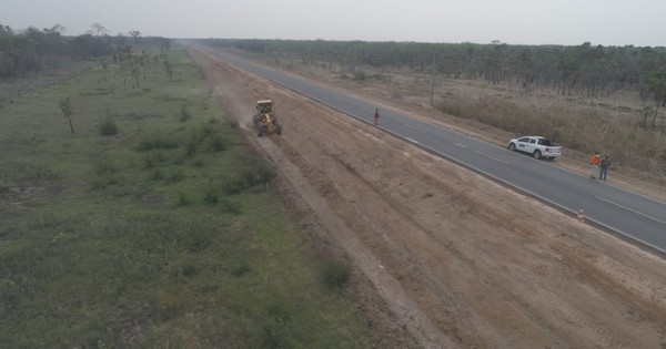 La Nación / Ruta PY09: iniciaron obras que corresponden al Lote 7