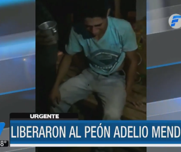 Liberan al peón Adelio Mendoza