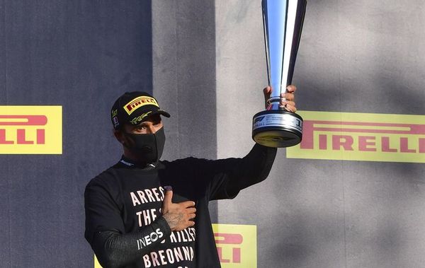 FIA analiza acción de Hamilton en el podio - Automovilismo - ABC Color