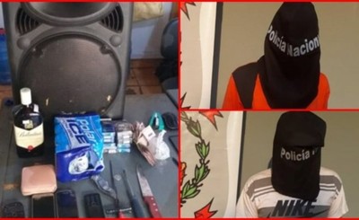 Sexagenario y un adolescente son imputados por hurto agravado