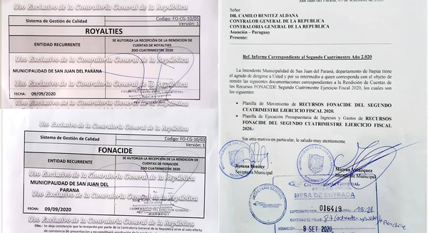 SAN JUAN DEL PARANÁ PRESENTÓ ADELANTADA RENDICIÓN DE CUENTAS.