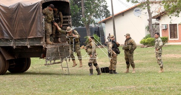 La Nación / Gran despliegue y refuerzo militar y policial en el Norte