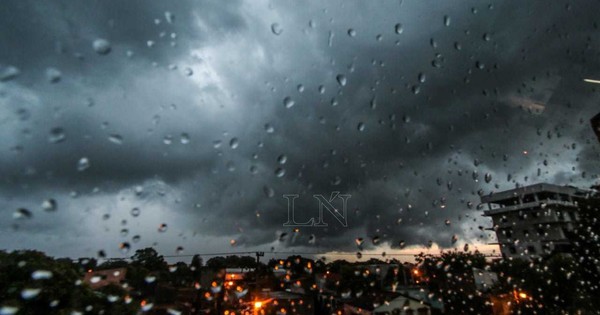 La Nación / Alertan que lluvias, tormentas y granizos se aproximan al país