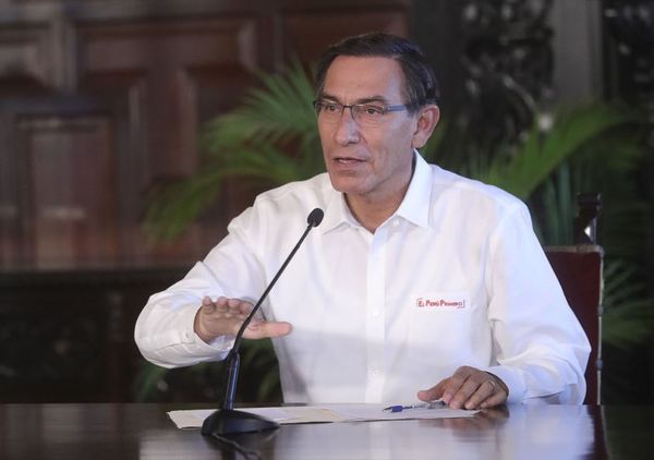 Juicio político a Vizcarra eclipsa combate a la pandemia en Perú - Mundo - ABC Color