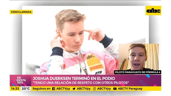 Joshua Duerksen, un piloto paraguayo en la Fórmula 4 - Ensiestados - ABC Color