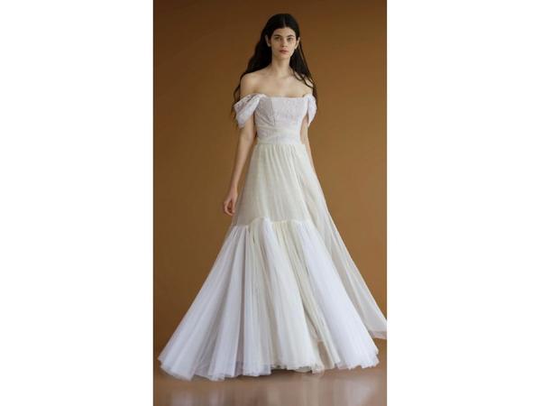 Vestidos de novia con tejidos reciclados
