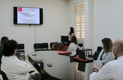 Presentan resultados alentadores del tratamiento con plasma | Lambaré Informativo