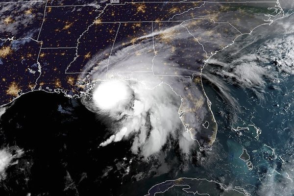 El huracán Sally tocó tierra con categoría 2 en la costa de Alabama
