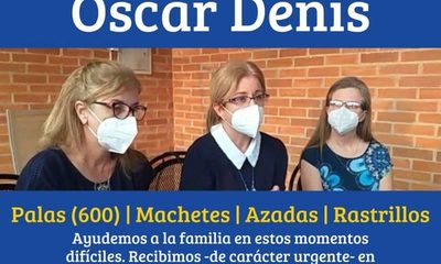 Liberales convocan colecta para ayudar a familia Denis