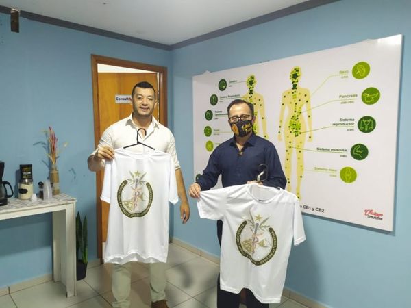 Gerente de Lasca visito la consejería Cannabica del Amambay