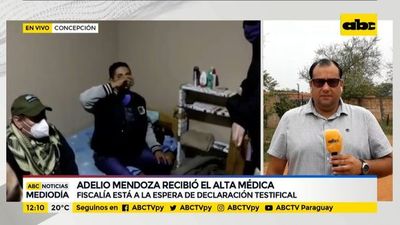 Adelio Mendoza recibió el alta médica - ABC Noticias - ABC Color