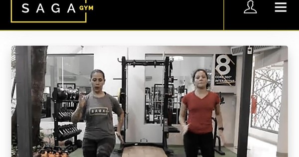 La Nación / Saga Gym habilitará plataforma virtual para entrenar desde casa con toda la familia