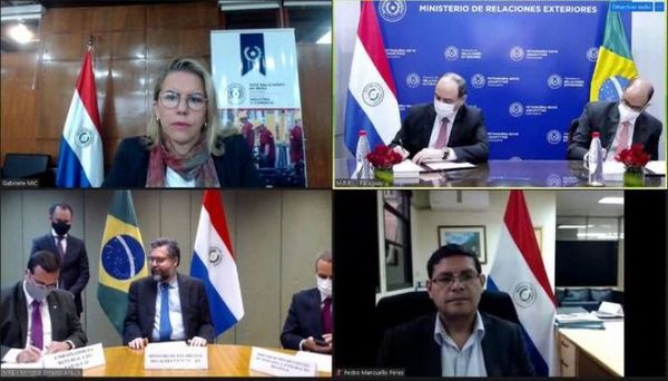 Paraguay y Brasil suscriben acuerdo para compras en la frontera