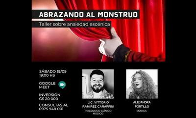 Organizan taller sobre ansiedad escénica – Prensa 5