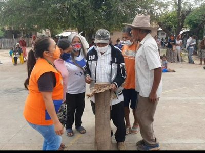 Indígenas piden libertad de Denis con un acto ancestral
