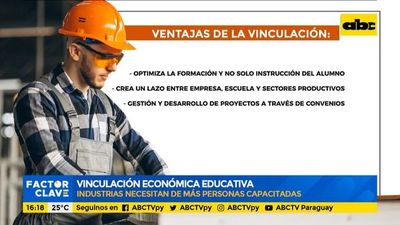 Vinculación económica educativa - Factor Clave - ABC Color