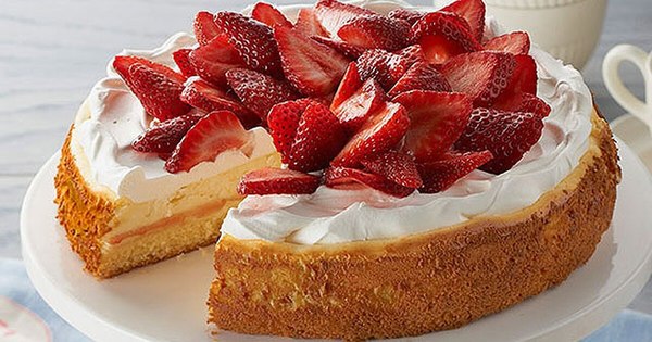 La Nación / Receta LN: cheesecake de fresa, un postre que nunca falla