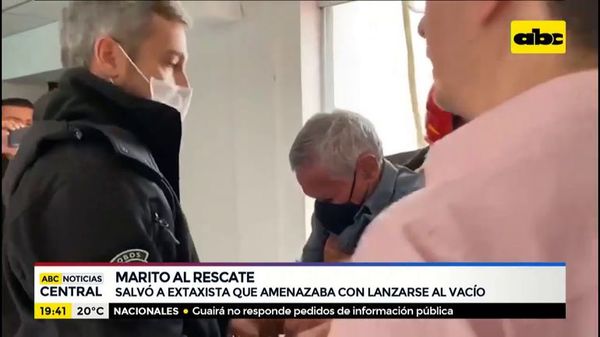 ¡Marito al rescate! Salvó la vida a un extaxista - ABC Noticias - ABC Color