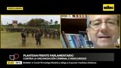 Plantean Frente Parlamentario contra Organización Criminal - Mesa de Periodistas - ABC Color