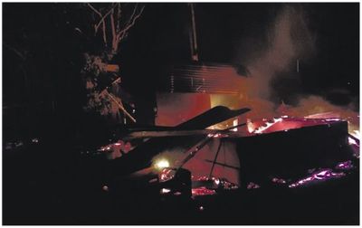 Prenden fuego a retiro de agroganadera - Nacionales - ABC Color