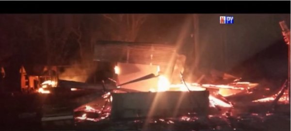 Queman retiro de estancia en Horqueta | Noticias Paraguay