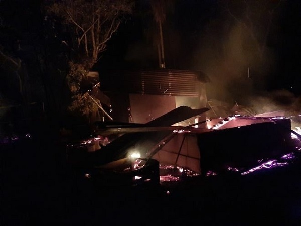 Queman retiro de establecimiento ganadero en el norte