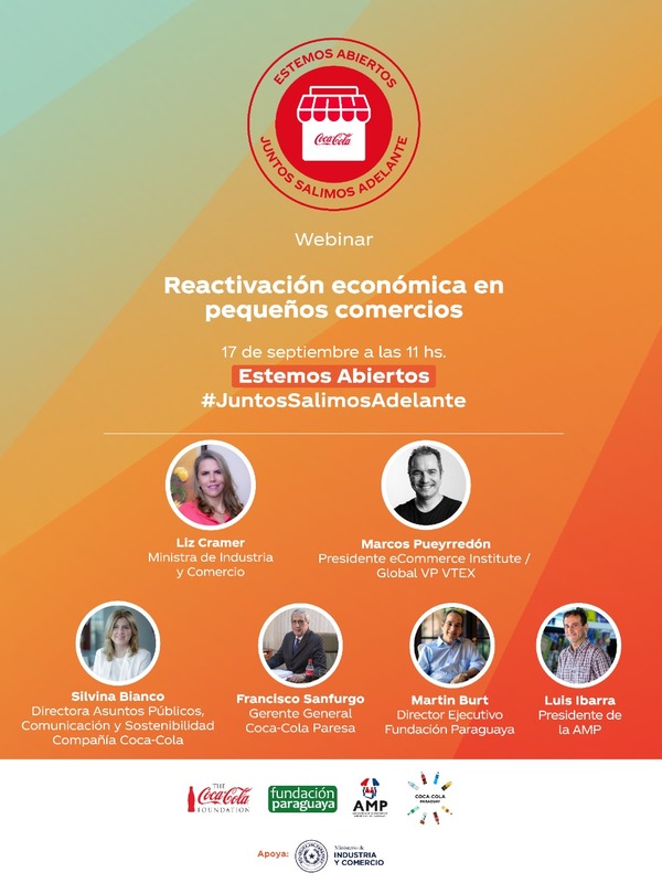 Coca-Cola Paraguay lanza programa de reactivación económica y social para pequeños comercios » Ñanduti