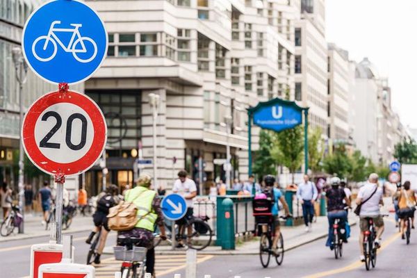 Berlín: la conquista de más espacio urbano para la bicicleta en la era COVID - Mundo - ABC Color