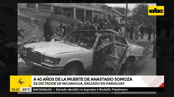 A 40 años del asesinato del exdictador Anastasio Somoza - ABC Noticias - ABC Color