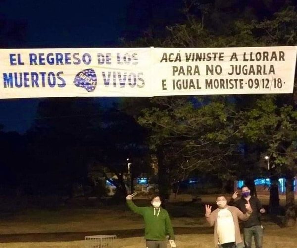 Pasacalles contra jugadores de Boca y Tacuara tirotea: “Una vergüenza la Conmebol y el Ministerio de Salud”