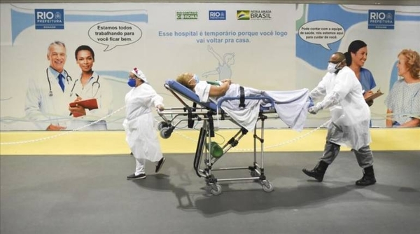 HOY / Brasil suma 829 muertes por el COVID-19 en 24 horas