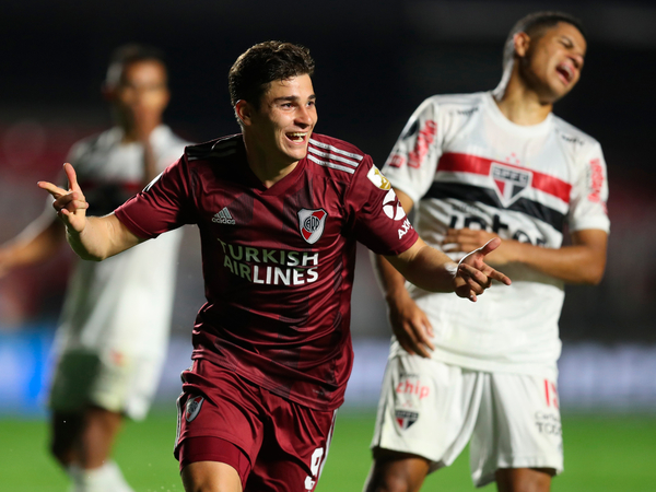 River Plate se lleva un puntazo del Morumbi
