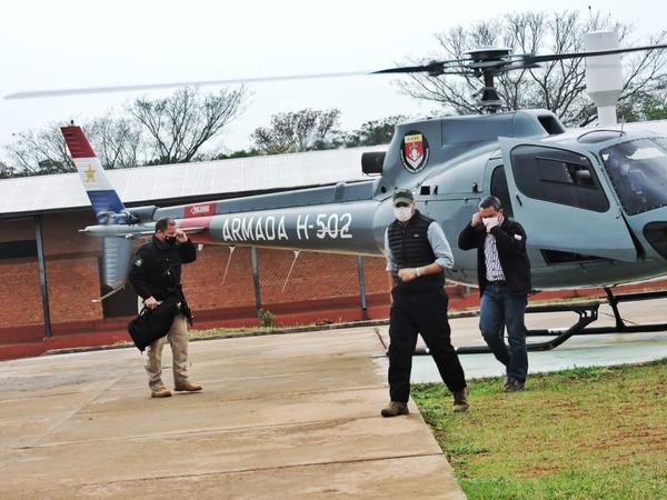 Abdo ya retornó de Concepción tras monitorear operativos - Megacadena — Últimas Noticias de Paraguay