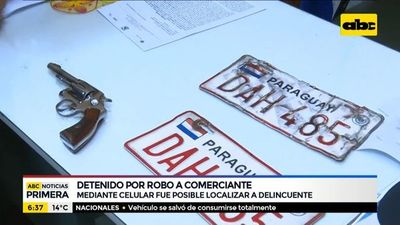 Hombre detenido tras robo a comerciante - ABC Noticias - ABC Color