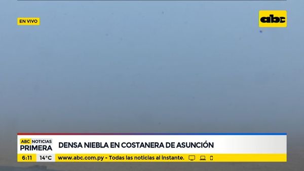 Densa niebla cubre todo el microcentro de Asunción - ABC Noticias - ABC Color