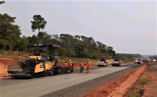 ¡En etapa de culminación! Prosiguen las obras de duplicación de la Ruta 2 - Megacadena — Últimas Noticias de Paraguay